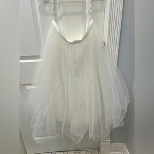 DB Studios tulle midi skirt
